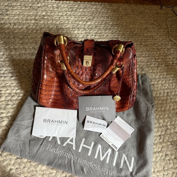 Brahmin Elisa Pecan Melbourne - Picture 1 of 13